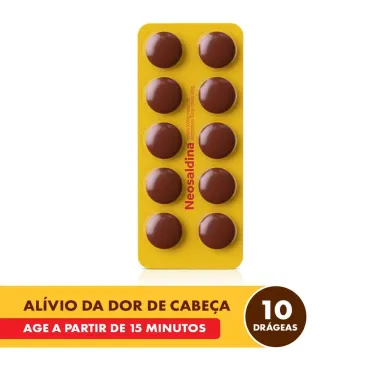 Neosaldina Dr&aacute;geas Envelope 10 Unidades
