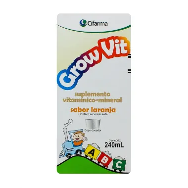 Grow Vit Solução com 240ml