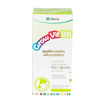 Grow Vit BB Gotas com 20ml