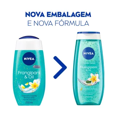 Sabonete Líquido Nivea Frangipani & Oil 250ml