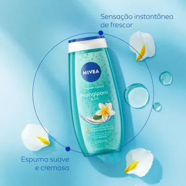 Sabonete Líquido Nivea Frangipani & Oil 250ml