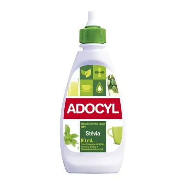 Adoçante Líquido Adocyl Stevia 80ml