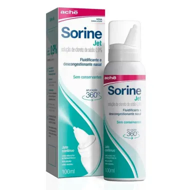 Sorine SSC Solução Nasal Spray Suave com 100ml