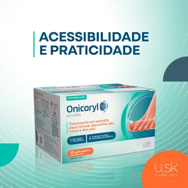Onicoryl Antimicótico 2,5ml com 10 Aplicadores