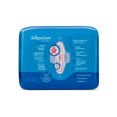 Absorvente Externo Sempre Livre Adapt Plus 16 unidades
