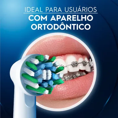 Refil para Escova Dental Elétrica Oral-B Precision Clean 4 Unidades