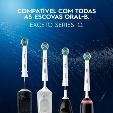 Refil para Escova Dental Elétrica Oral-B Precision Clean 4 Unidades