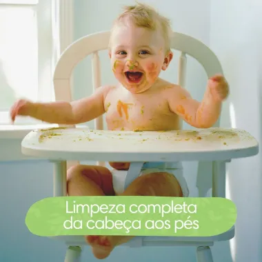 Len&ccedil;os Umedecidos Pampers Aroma de Aloe Vera 192 Unidades