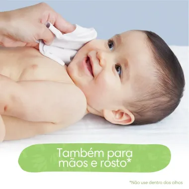 Len&ccedil;os Umedecidos Pampers Aroma de Aloe Vera 192 Unidades