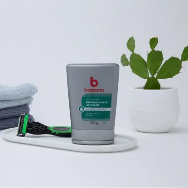 Gel P&oacute;s Barba Bozzano Refrescante com 100g