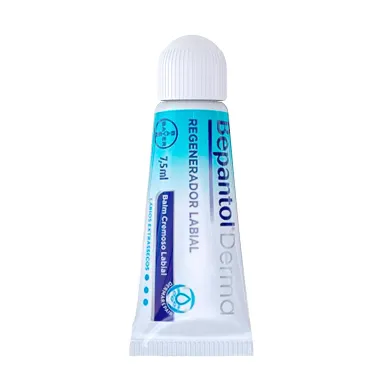 Bepantol Derma Hidratante Regenerador Labial 7,5ml, Balm Cremoso Labial