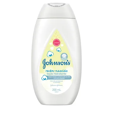 Loção Hidratante Johnson's Recém-Nascido 200ml