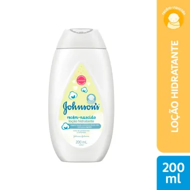 Loção Hidratante Johnson's Recém-Nascido 200ml