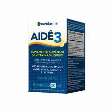 Aidê 3 Gotas com 20ml