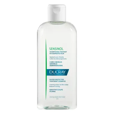 Sensinol Ducray Shampoo para Couro Cabeludo Sensível ou Sensibilizado 200ml