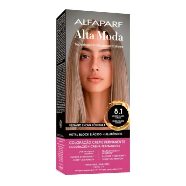 Tintura Creme Altamoda Alfaparf Vison 8.1 Kit