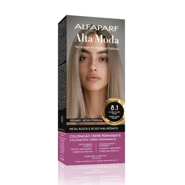 Tintura Creme Altamoda Alfaparf Vison 8.1 Kit