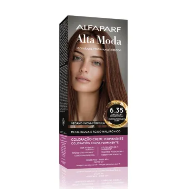 Tintura Creme Altamoda Alfaparf Choccolate 6.35 Kit