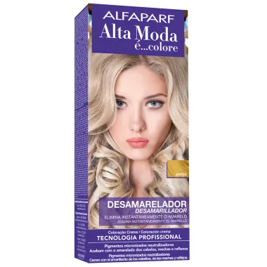 Tintura Creme Altamoda Desamarelador Kit