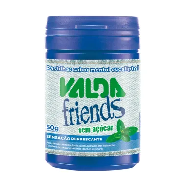 Pastilha Valda Friends Sem Açúcar 50g