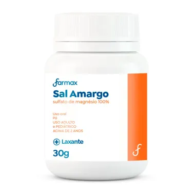 Sal Amargo Farmax 30g Frente