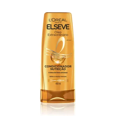 Condicionador Elseve Óleo Extraordinário Nutrição com 400ml