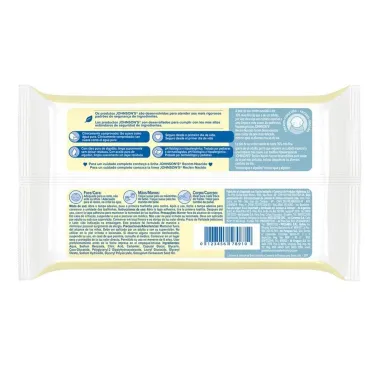 Toalhas Umedecidas Johnson's Baby Rec&eacute;m Nascido 96 Unidades