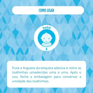 Toalhas Umedecidas Johnson's Baby Hora do Sono 96 Unidades