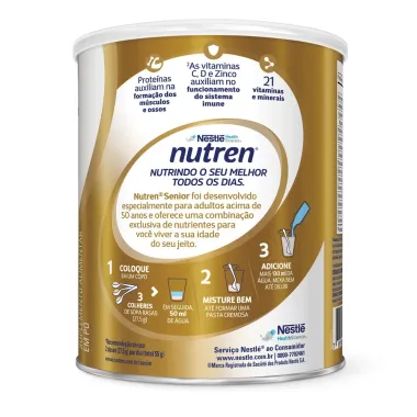 Nutren Senior Sem Sabor Suplemento Alimentar 740g_3