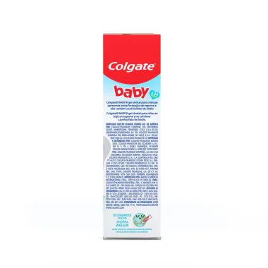 Gel Dental Colgate Baby Primeiros Dentinhos Sabor Fruta Suave Sem Flúor 50g