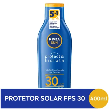 Protetor Solar Nivea Sun Protect & Hidrata FPS 30 Lo&ccedil;&atilde;o 400ml