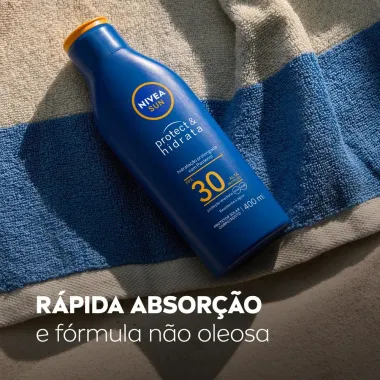 Protetor Solar Nivea Sun Protect & Hidrata FPS 30 Lo&ccedil;&atilde;o 400ml