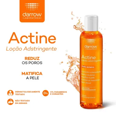 Actine Darrow Lo&ccedil;&atilde;o Adstringente 190ml