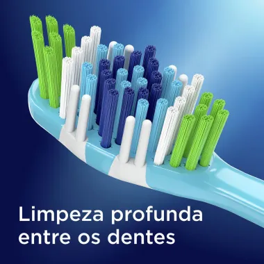 Escova Dental Oral-B Complete 5 Ações de Limpeza 40 Macia Cores Sortidas com 2 Unidades