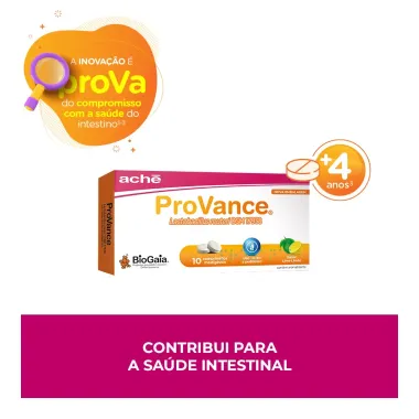 ProVance Sabor Lima-limão com 10 Comprimidos Mastigáveis