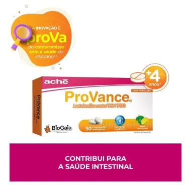ProVance Sabor Lima-limão com 30 Comprimidos Mastigáveis