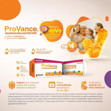 ProVance Sabor Lima-limão com 30 Comprimidos Mastigáveis