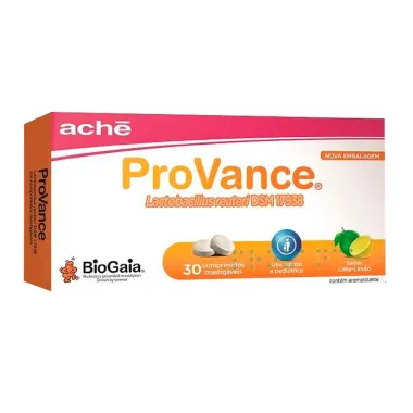ProVance Sabor Lima-limão com 30 Comprimidos Mastigáveis
