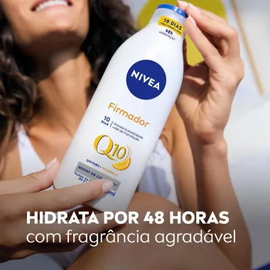 Loção Hidratante Nivea Firmador Q10 + Vitamina C Todos os Tipos de Pele 400ml