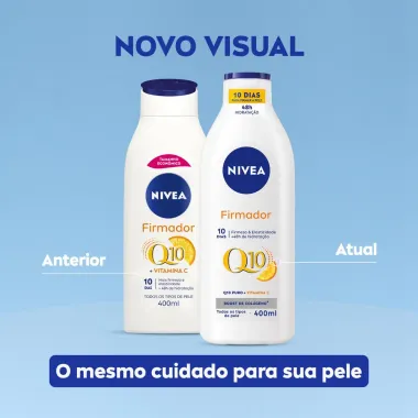 Loção Hidratante Nivea Firmador Q10 + Vitamina C Todos os Tipos de Pele 400ml