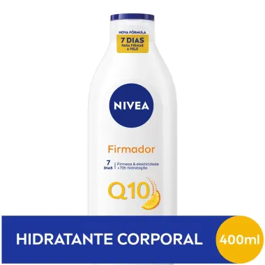 Lo&ccedil;&atilde;o Hidratante Nivea Firmador Q10 + Vitamina C Todos os Tipos de Pele 400ml