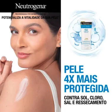 Protetor Solar Neutrogena Sun Fresh FPS 70 120ml