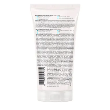 Protetor Solar Neutrogena Sun Fresh FPS 70 120ml