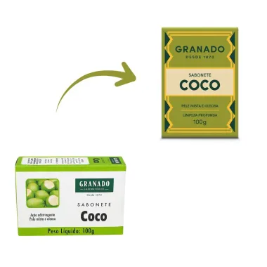 Sabonete Granado Coco com 100g