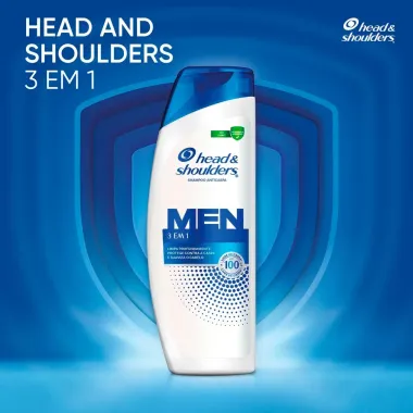 Shampoo Head & Shoulders Men 3em1 200ml