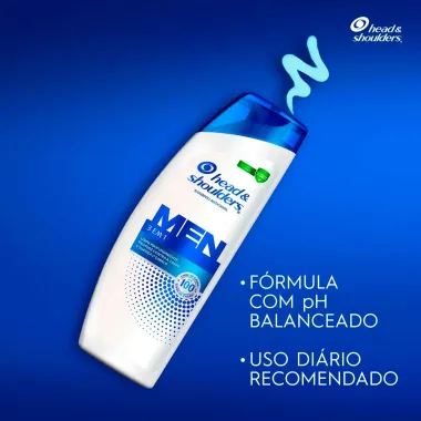 Shampoo Head & Shoulders Men  3 em 1 Anticaspa 400ml