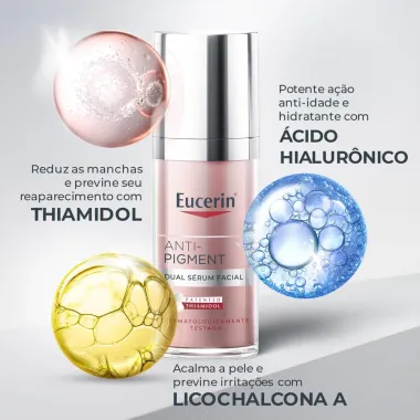 Eucerin Dual S&eacute;rum Facial Antimanchas e Anti-idade 30ml