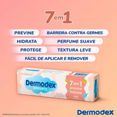 Pomada para Preven&ccedil;&atilde;o de Assaduras Dermodex Prevent 30g