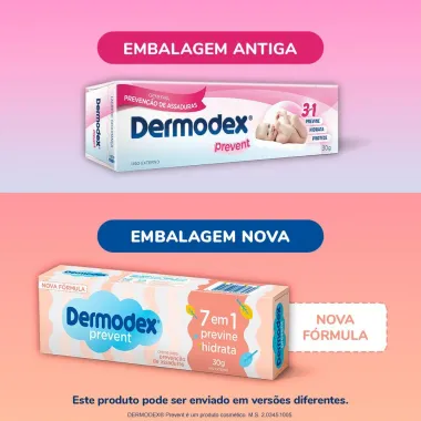 Pomada para Preven&ccedil;&atilde;o de Assaduras Dermodex Prevent 30g