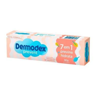 Dermodex Prevent Creme para Preven&ccedil;&atilde;o de Assaduras 7 em 1 60g